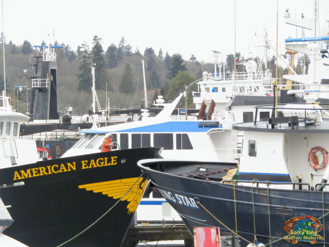 crabbers, deadliest catch boats, noaa buoy boats, tugs, barges