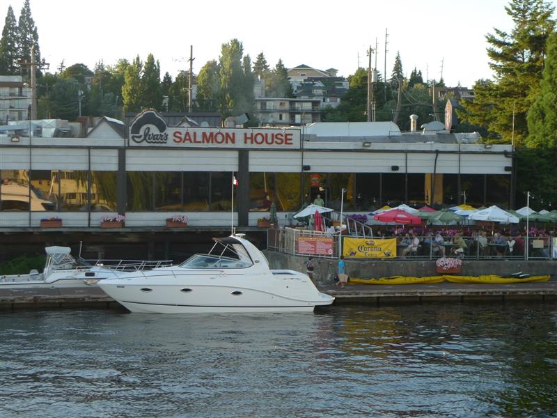Seattle Boat Show, Seattle Dock & Dine Slips, Lake Union Restaurants