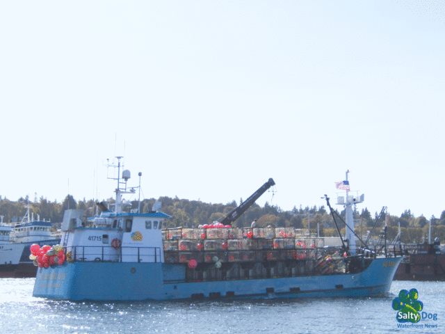 Summer Bay, Wild Bill Deadliest Catch, AK Bering Sea Crabber Pots Loaded Running up to AK Bering Sea, Seattle Ship Canal Underway Late Summer,Photography by: Salty Dog Boating News, Salty Sea Chick, PNW Canal Marine Traffic Source! 