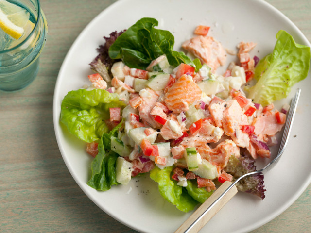 Salmon Salad; Paula Deen