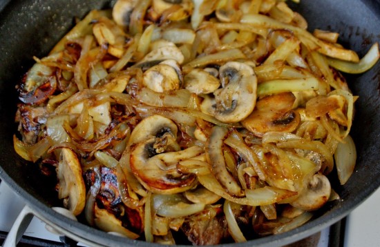 2A - Sauteed Mushrooms and Onions