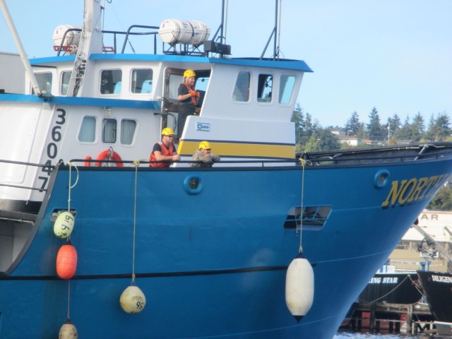 F/V North Sea, Coastal Villages, AK Bering Sea Crabber, Ship Canal Marine Traffic