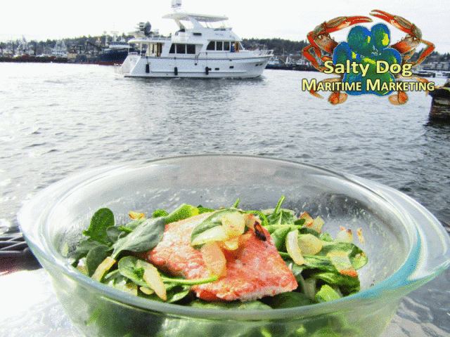 Bristol Bay AK Salmon Recipe, Salty Dog Waterfront Recipe, Lunch Time!