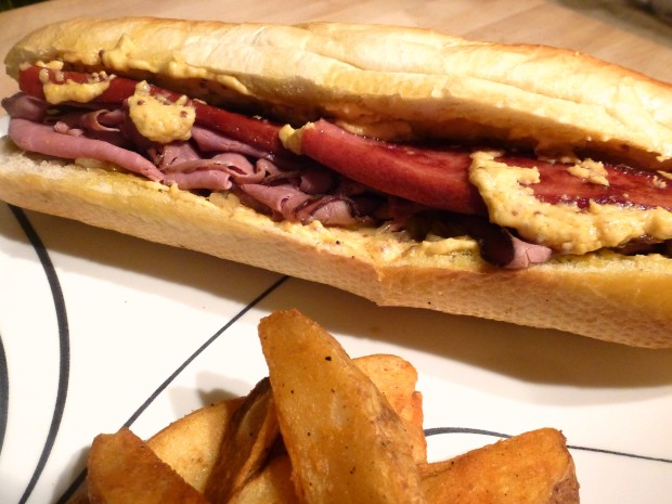 SuperBowl Sunday, Roast Beef Sub Sandwich, PNW 12's Recipe by Salty Dog 
