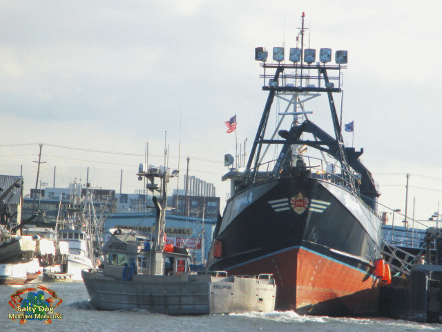 Deadliest Catch Newest Boat, Breanna A. - Known as AK Salmon Tender, Sean says fastest...