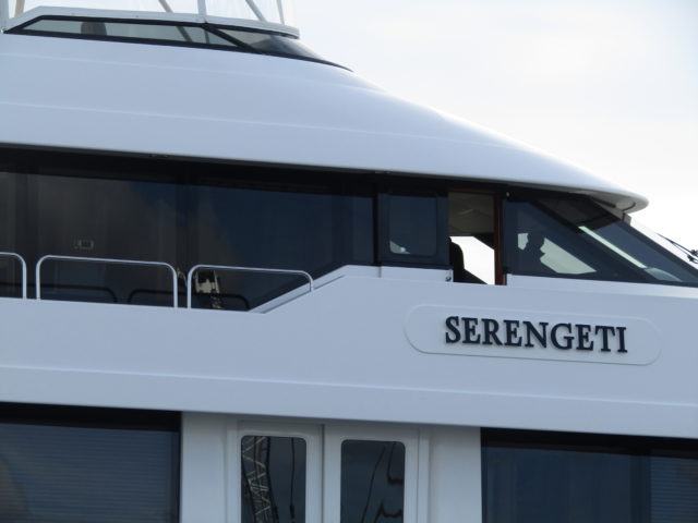 M/Y Serengeti, former owner, Johnny Carson, Tonight Show Host, Photo's by: Salty Dog Boating News, PNW to AK Superyacht Marine Traffic Source, Underway Superyachts
