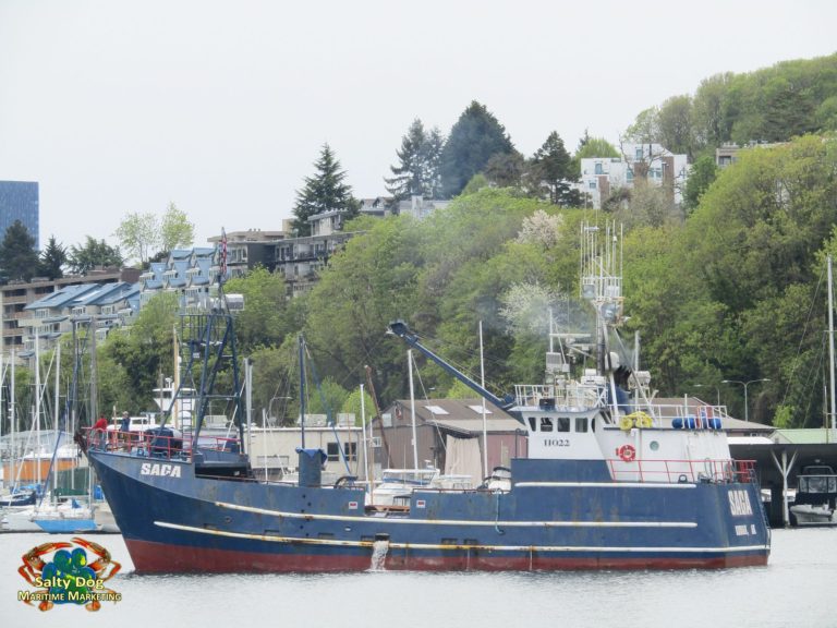 F/V Saga, Deadliest Catch, Season 13, Passing Seattle Ocean Alexander ...